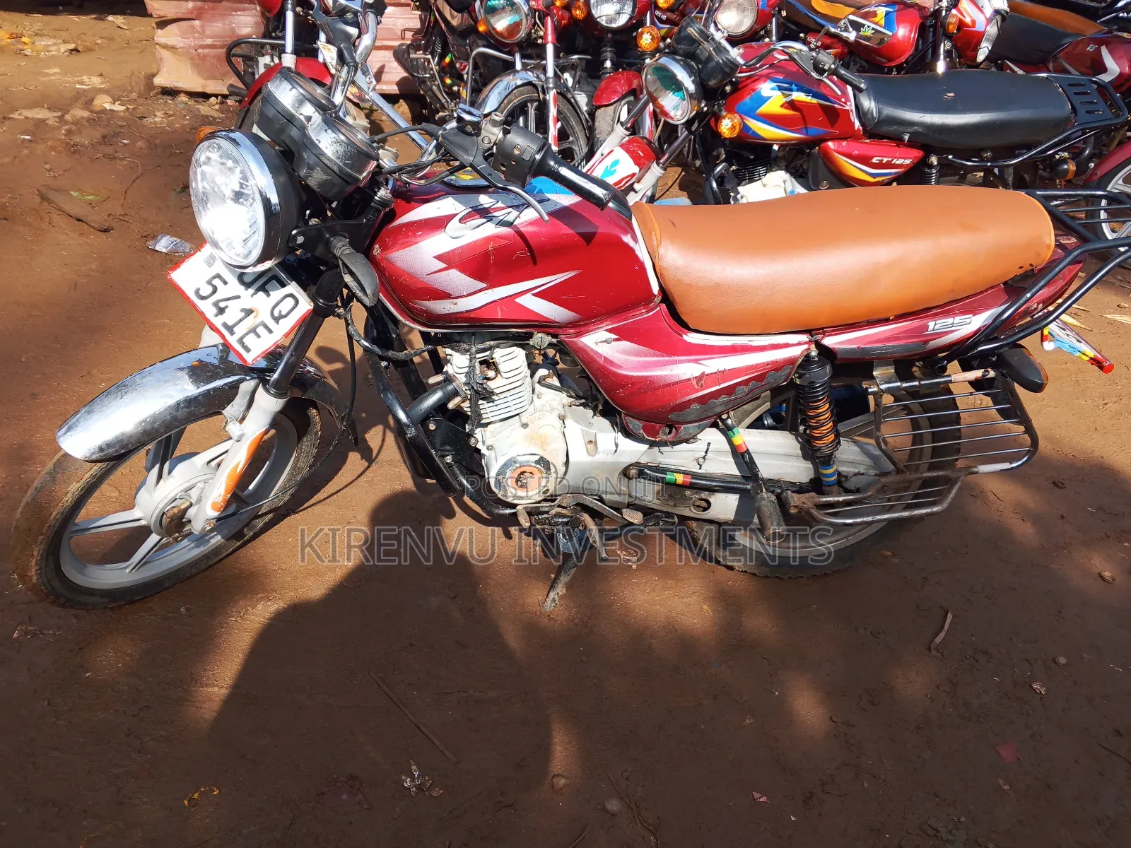 Bajaj CT 110X 2020 Red