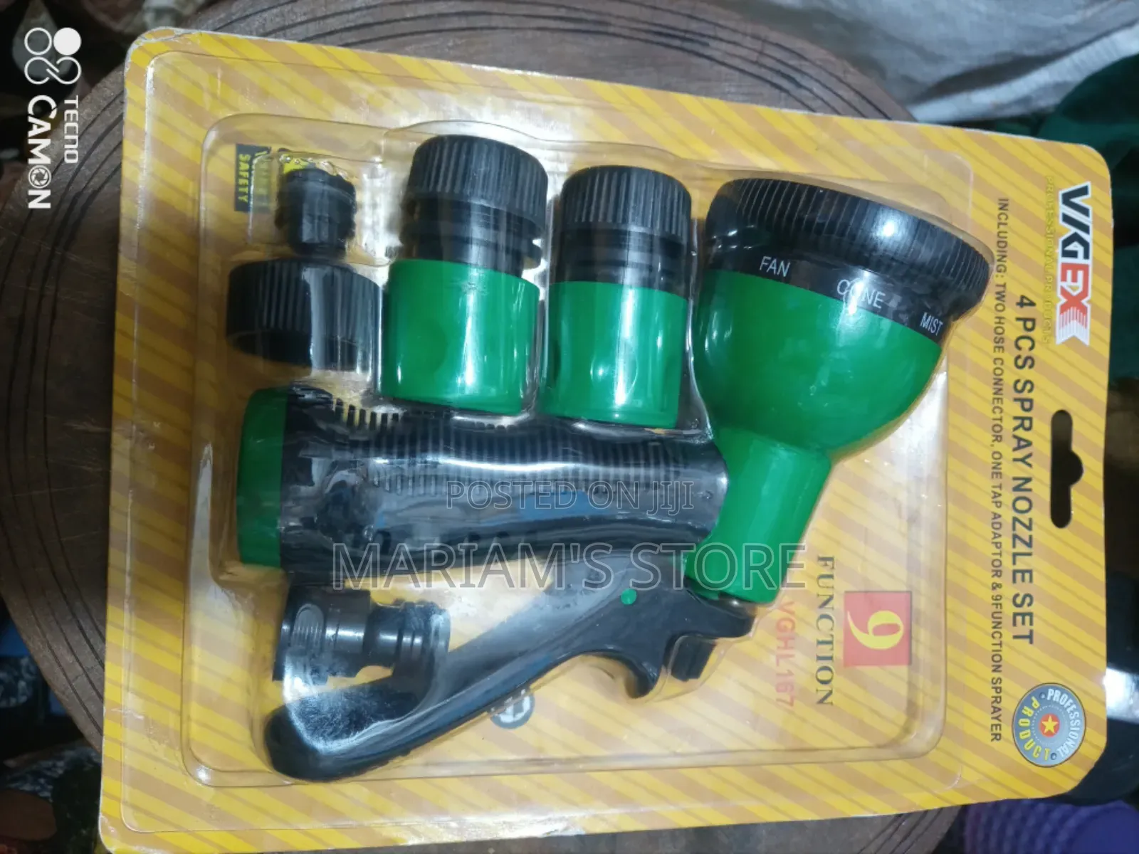 4-Piece Garden Spray Nozzle Set