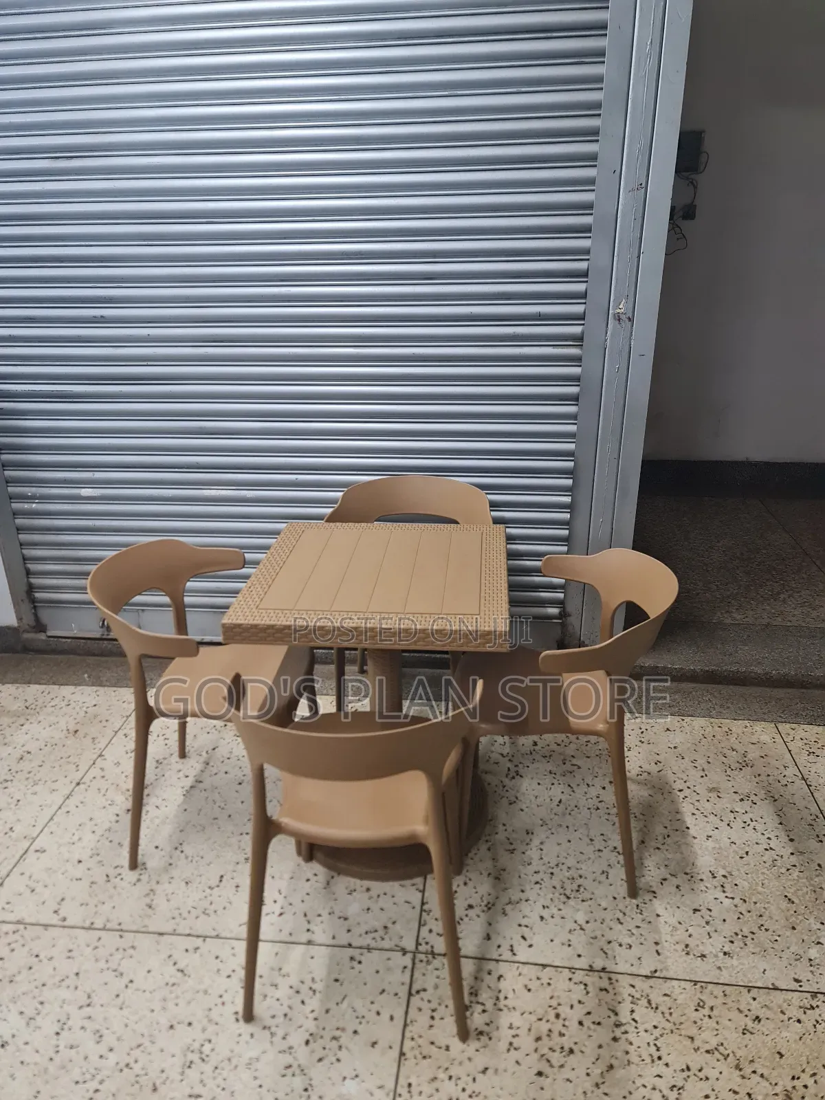 Active Plastic Table and Chairs Active Plastic Table and Chair 4people