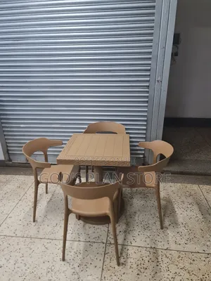 Active Plastic Table and Chairs Active Plastic Table and Chair 4people