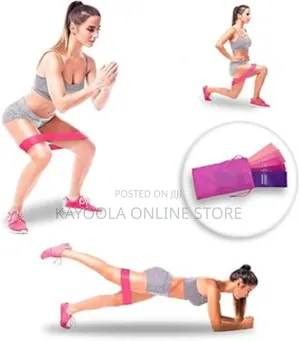 5 Pieces Fitness Elastic Resistance Band .