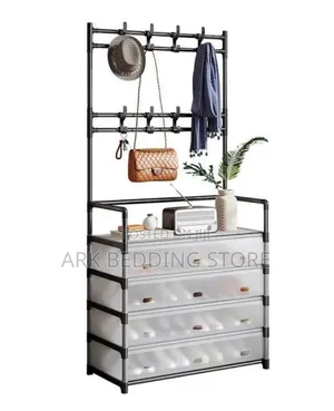 Hanger and Dust Proof Shoe Rack