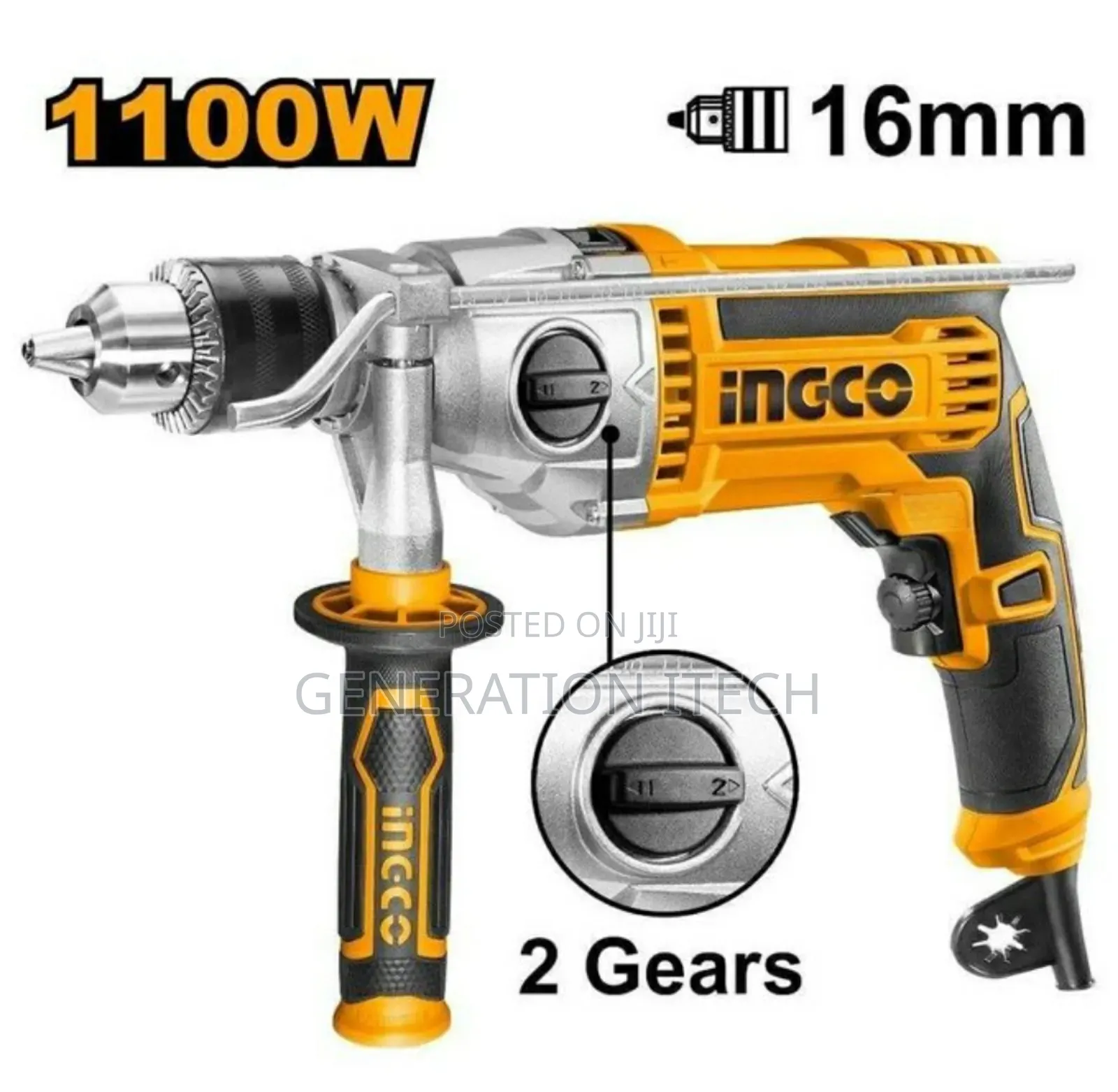 Ingco Impact Drill 1100 Watts Id211002