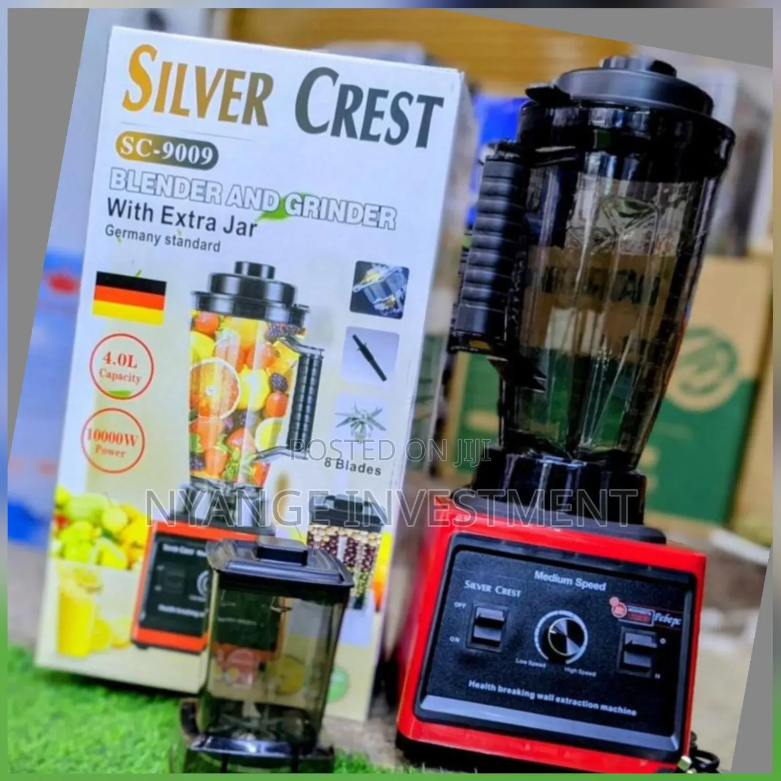 4l Silver Crest Blender. Commercial Blender