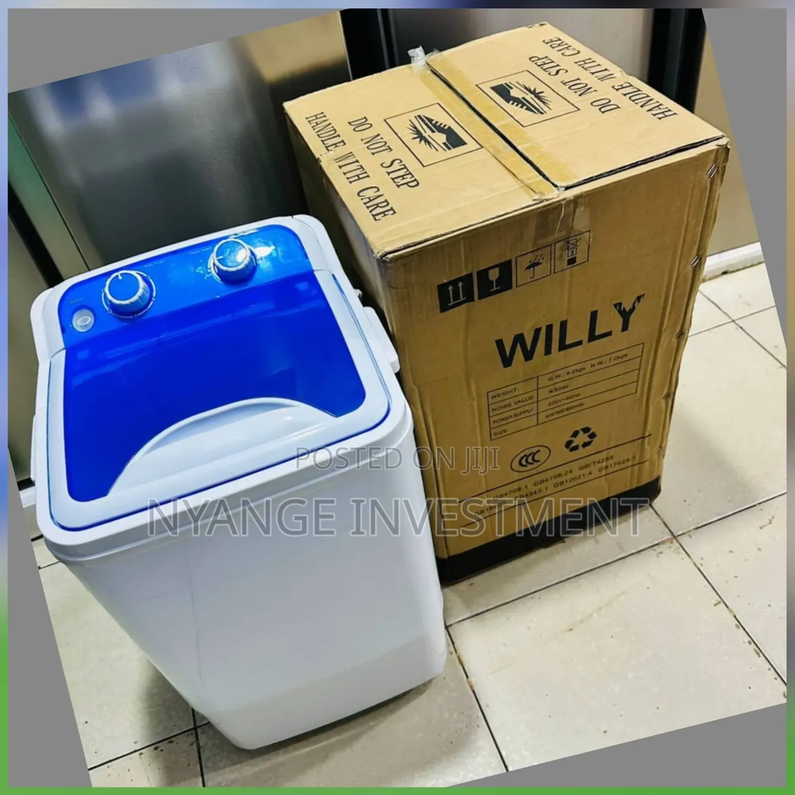 Willy Washing Machine 7.5kg. Washing Machine