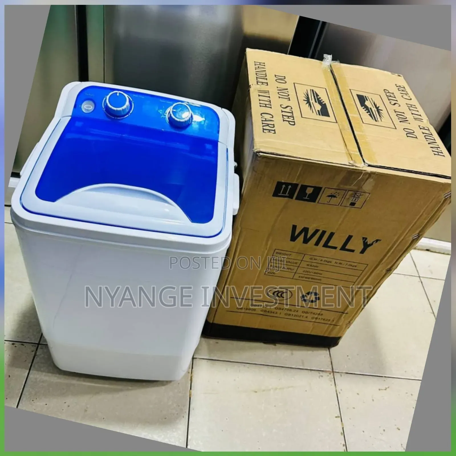 Willy Washing Machine 7.5kg. Washing Machine
