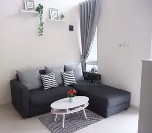 Mini L Sofa With Center Table