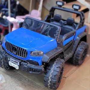 Blue Children's Electric Ride Car