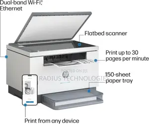 Hp Laserjet Mfp M236dw – Print, Scan & Copy All-in-one Printer