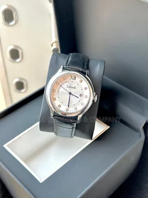 Formal Leather Analogue Ladies Watch - Black/Brown