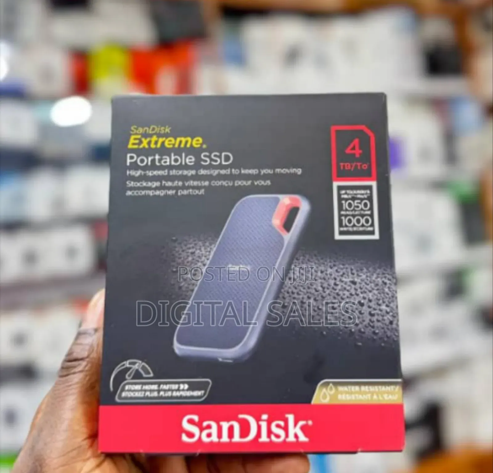 Sandisk Extreme Portable SSD 4tb