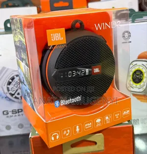 JBL Wind2 Fm Bluetooth Speaker 
Bluetooth Calls
Fm Radio
Ipx7 Water