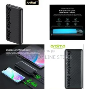 Oraimo Toast 10 Flash 10000mah 2.4a Max Fast Charging Portable