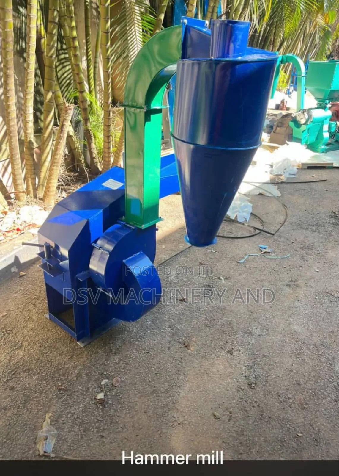 600-800 Maize Milling Machine With Cyclone