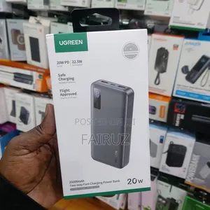 Ugreen 20w Two Way Fast Charger Power Bank 20000mah