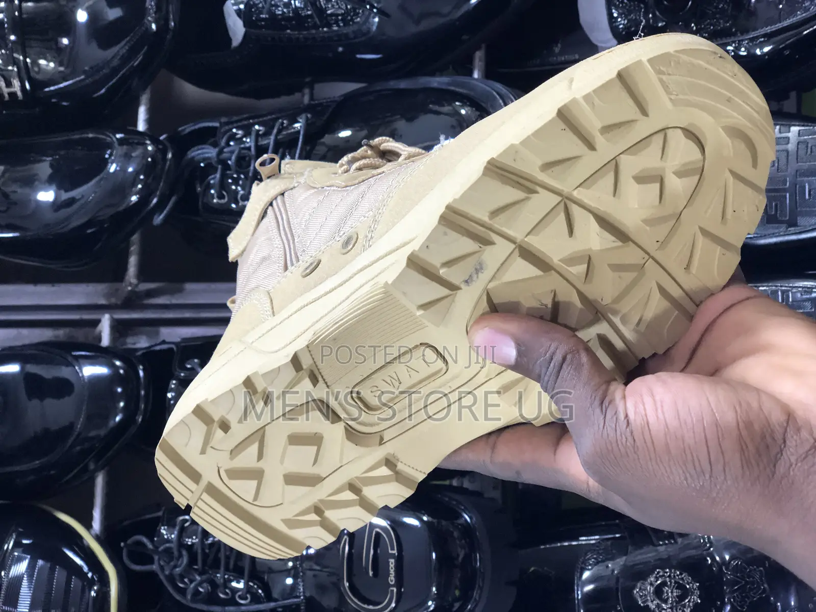 Khaki Swat Desert Combat Boots