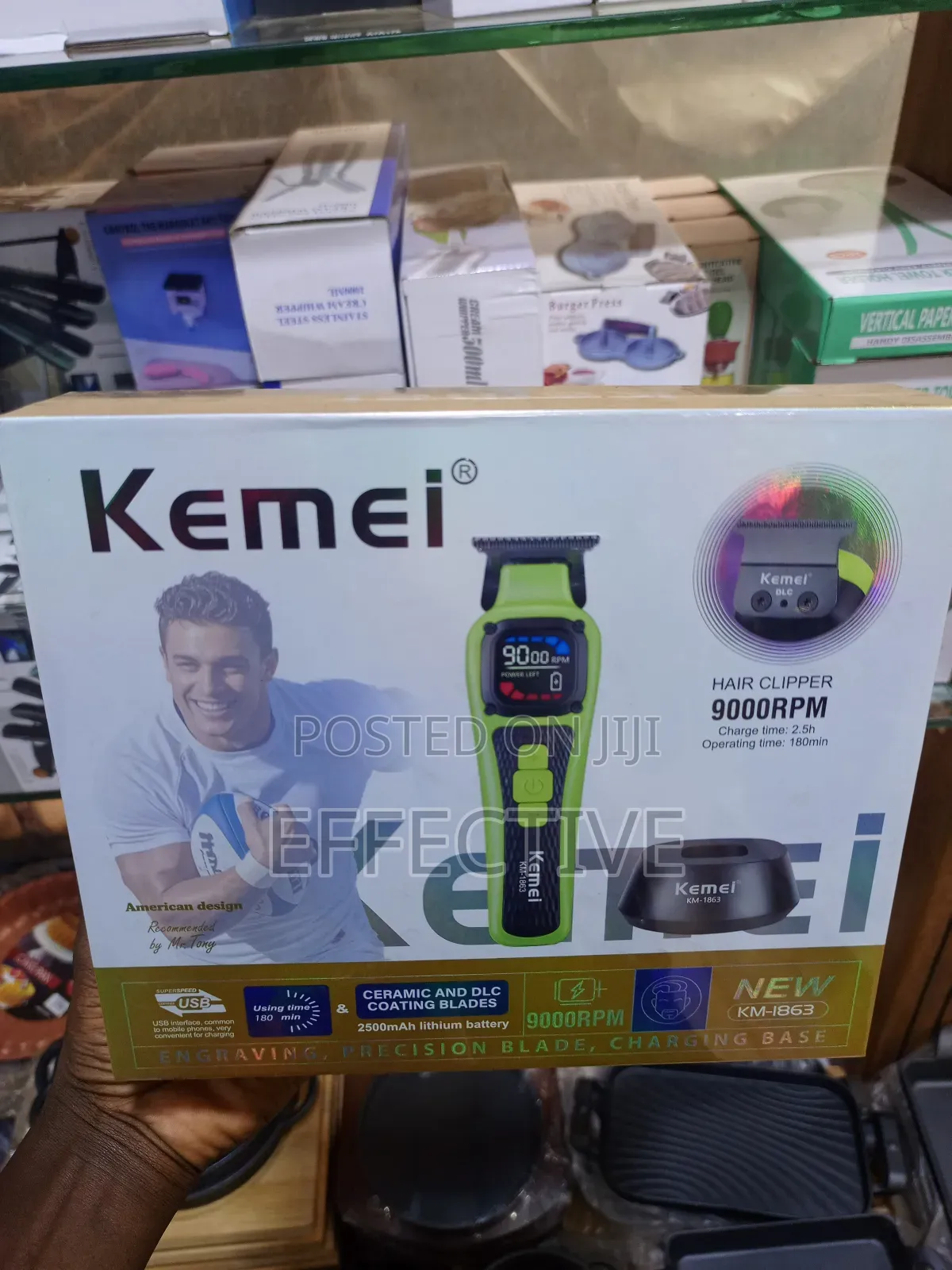 Kemei Km-1863 Professional Hair Clipper.