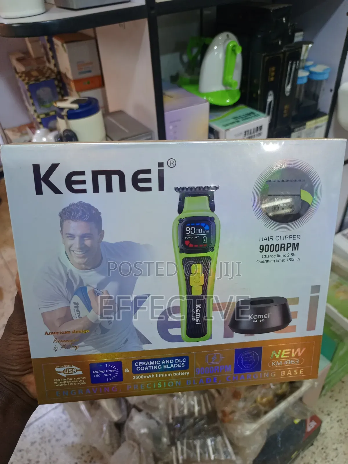Kemei Km-1863 Professional Hair Clipper.