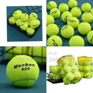 Werkon 12 Pieces of High Elasticity Advanced Training Tennis Ball