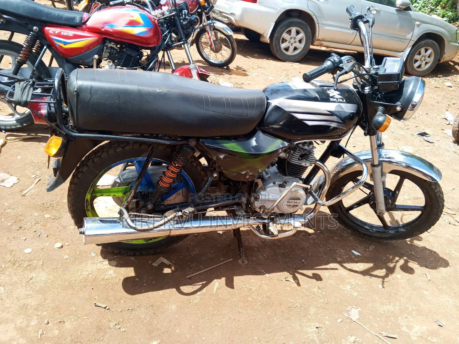 Bajaj Boxer 100 2016 Red