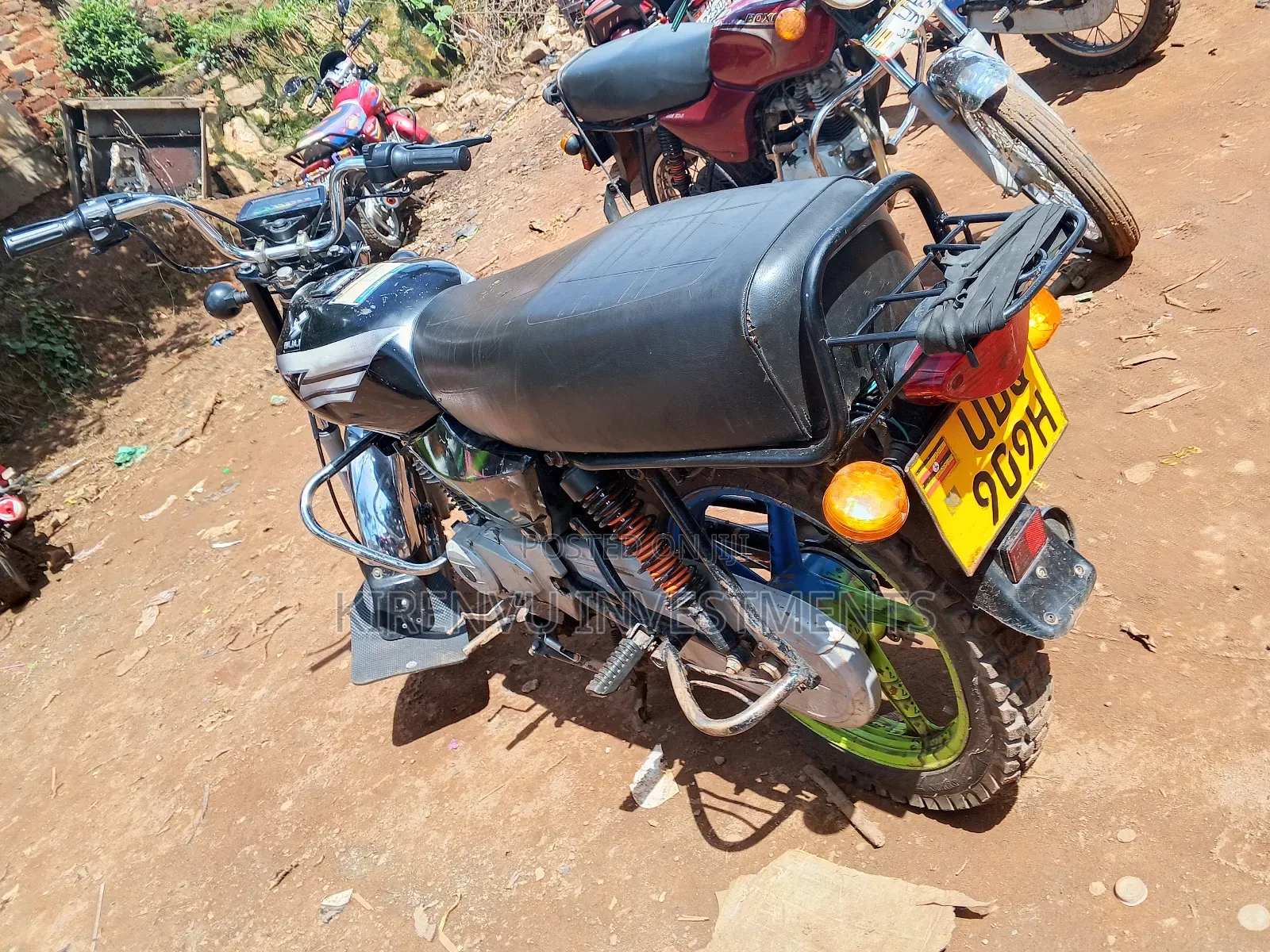 Bajaj Boxer 100 2016 Red