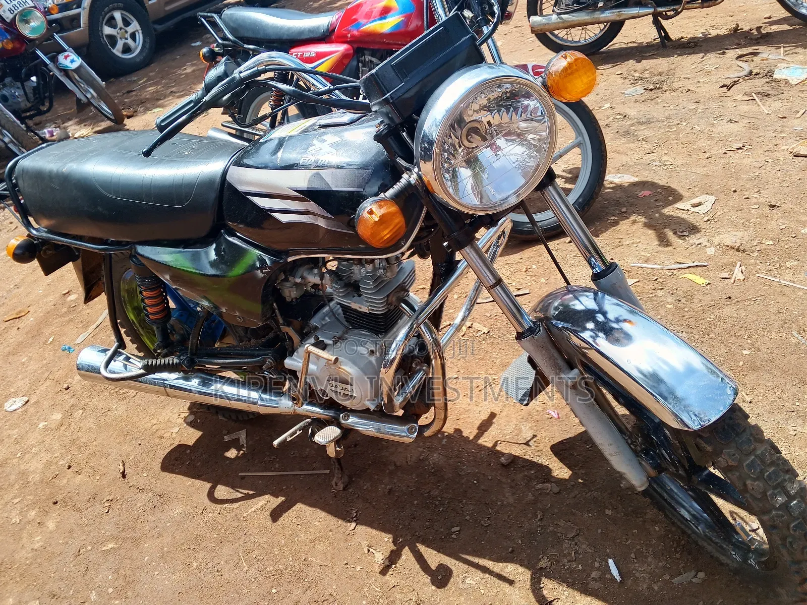 Bajaj Boxer 100 2016 Red