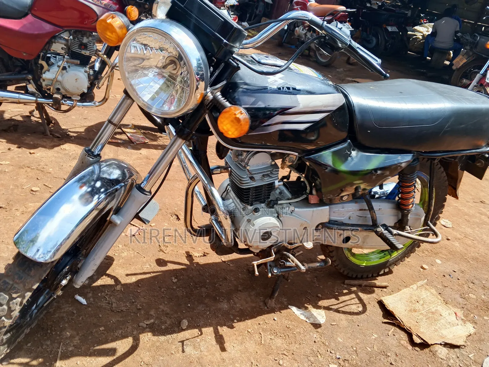 Bajaj Boxer 100 2016 Red