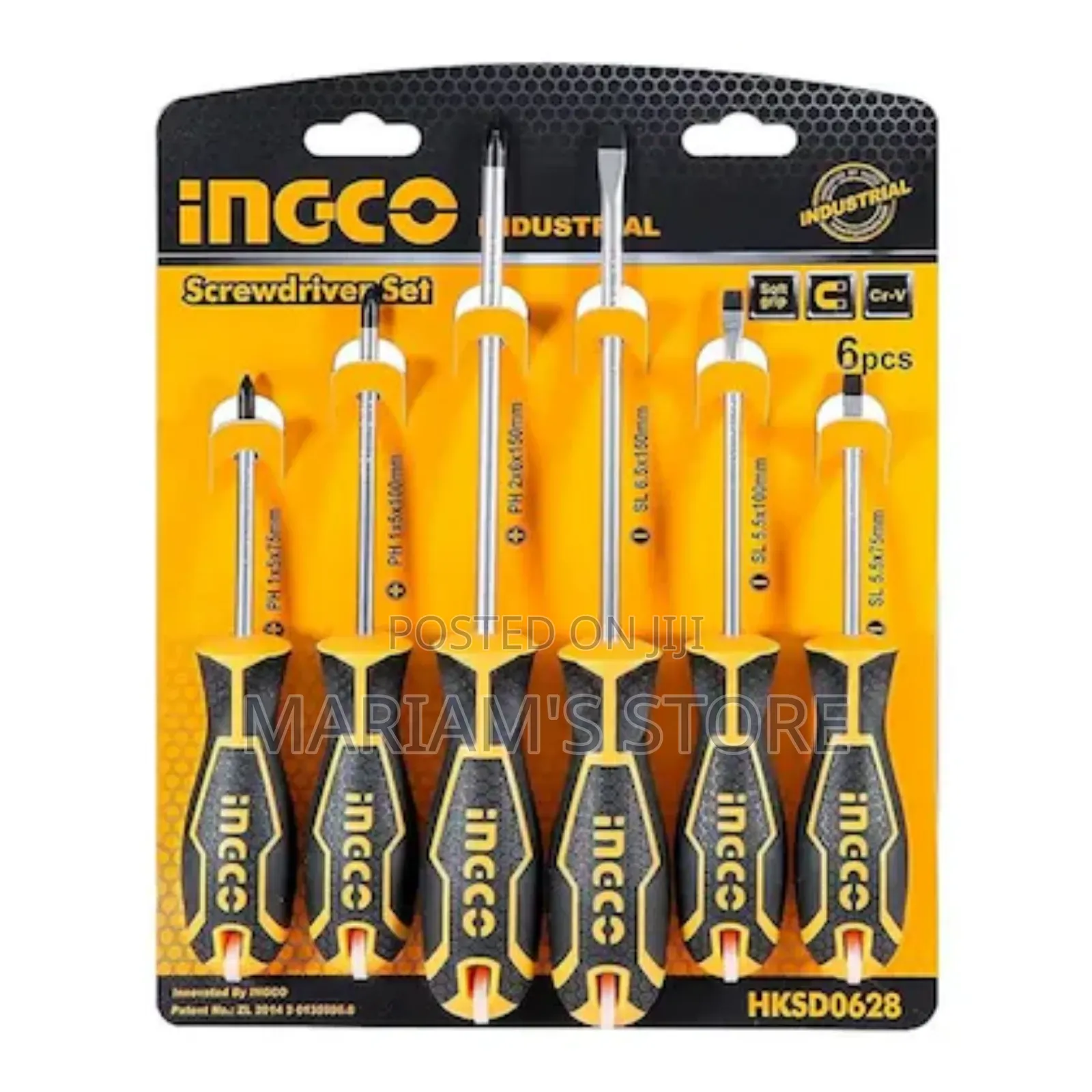 Ingco 6-Piece Screwdriver Set (Model Hn).