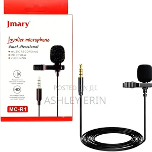 Jmary Mc-R1 Is a Wired Lavalier Lapel Microphone