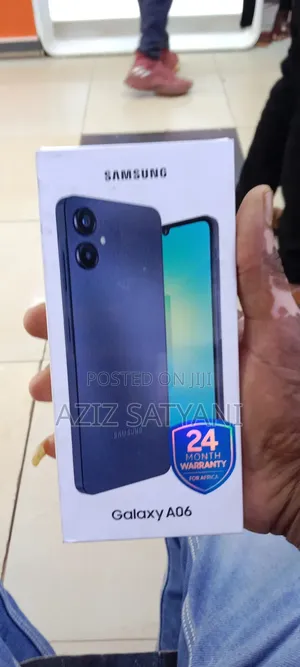 New Samsung Galaxy A06 64 GB Black