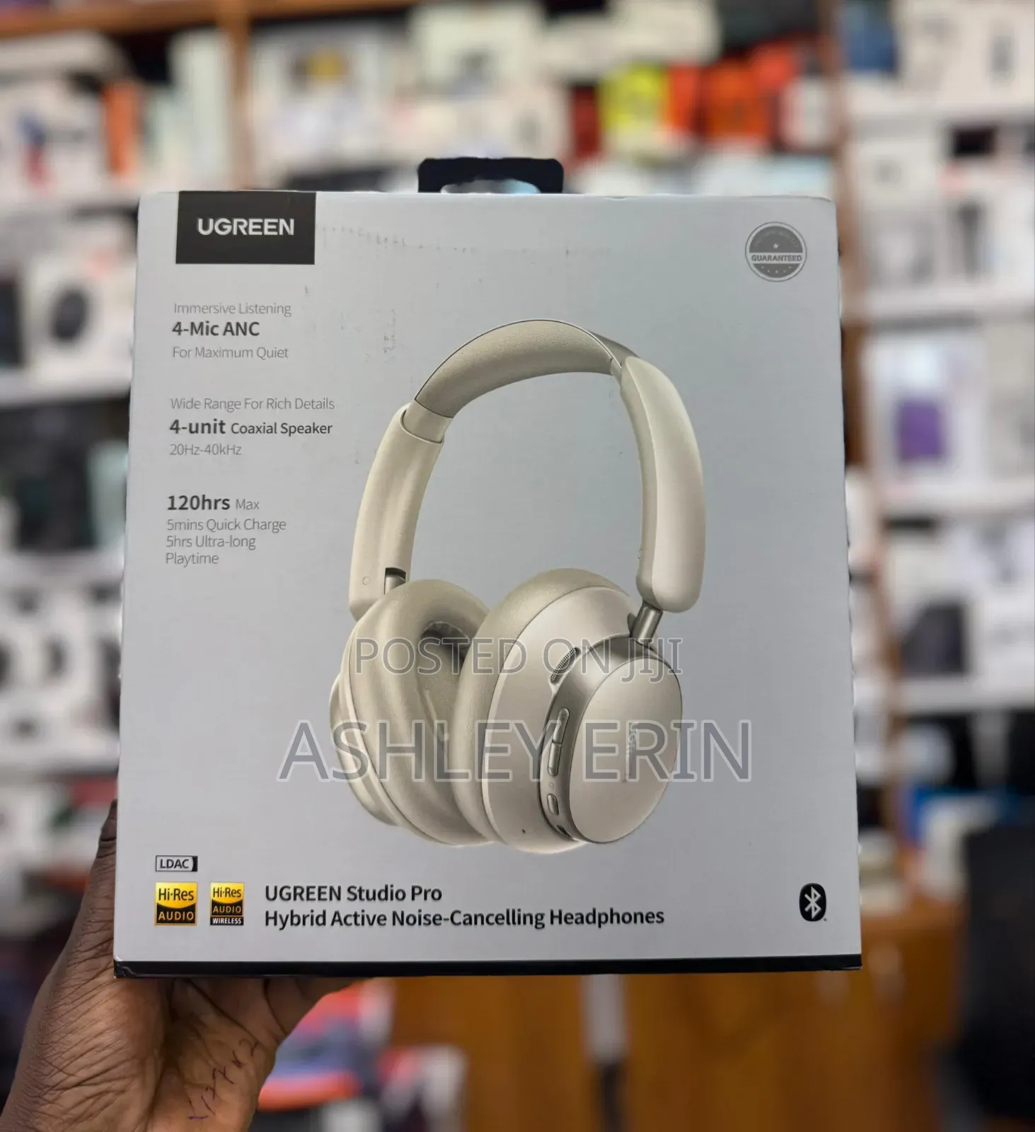 Ugreen Studio Pro Hybrid Active Noise-Cancelling Headphones.