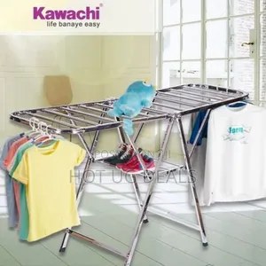 Stainless Steel Clothes Drying Rack - Silver
