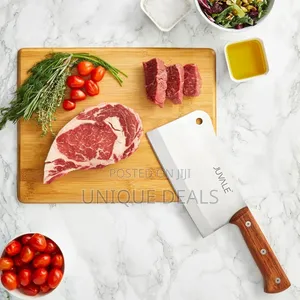Meat Cleaver - 8-Inch Stainless Steel Blade