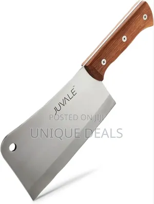 Meat Cleaver - 8-Inch Stainless Steel Blade