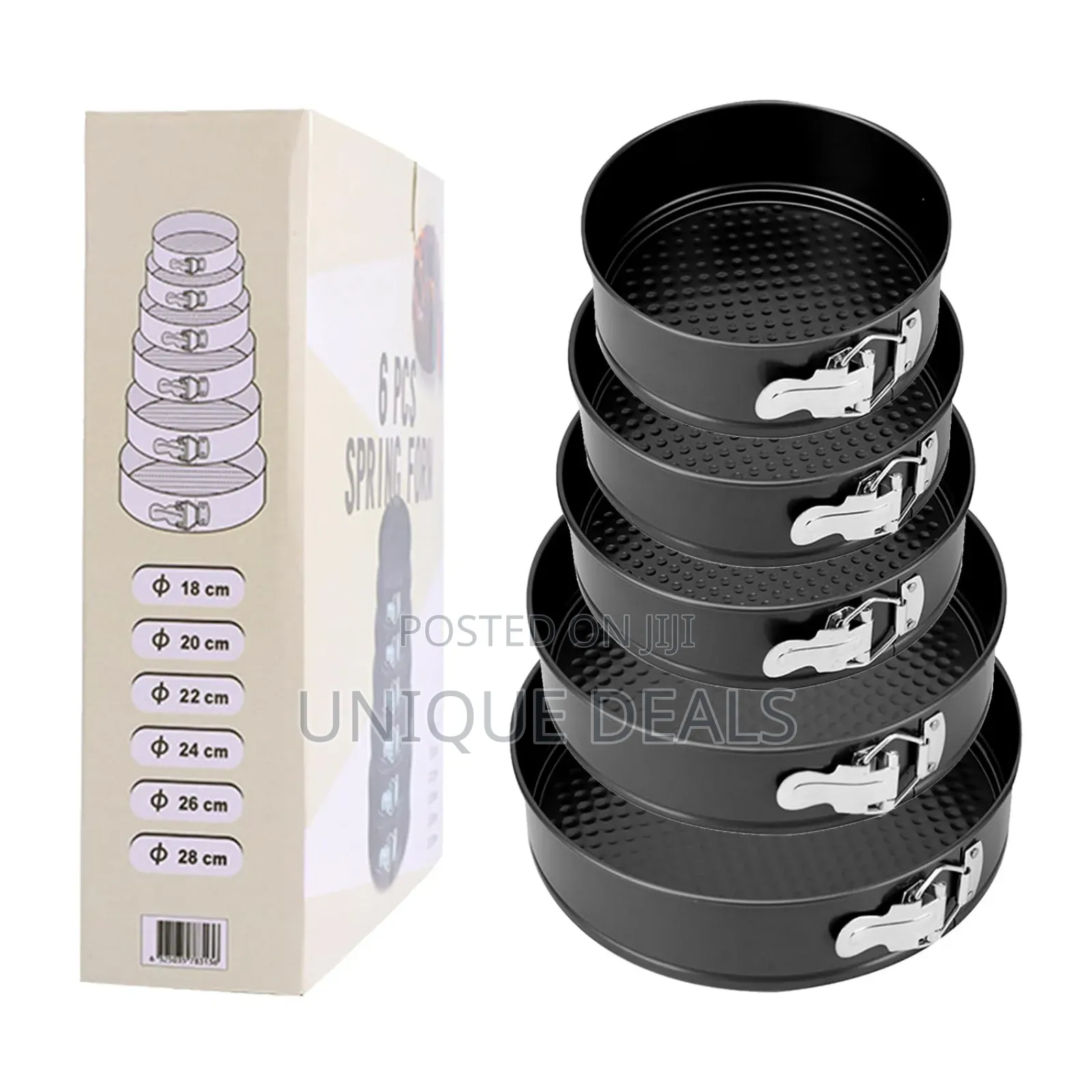 Springform Cake Pan, Cake Pan With 6 Different Size