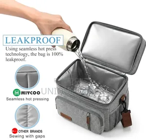 Lunch Bag for Women Men Double Deck Lunch Box