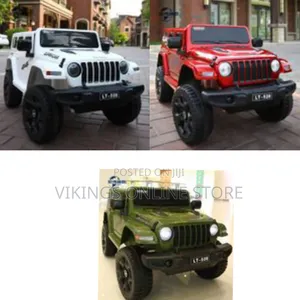 Kids Ride Electric Car for Children, 2 Seater Model Jeep Rubicon
