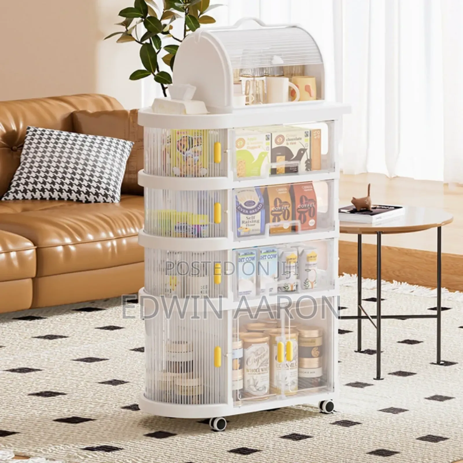 Baby Foldable Storage Trolley