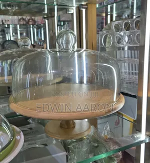 Cake Stand With Glass Cover