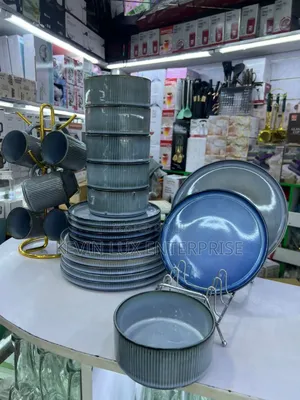 Dinner Set 24 Pieces Blue