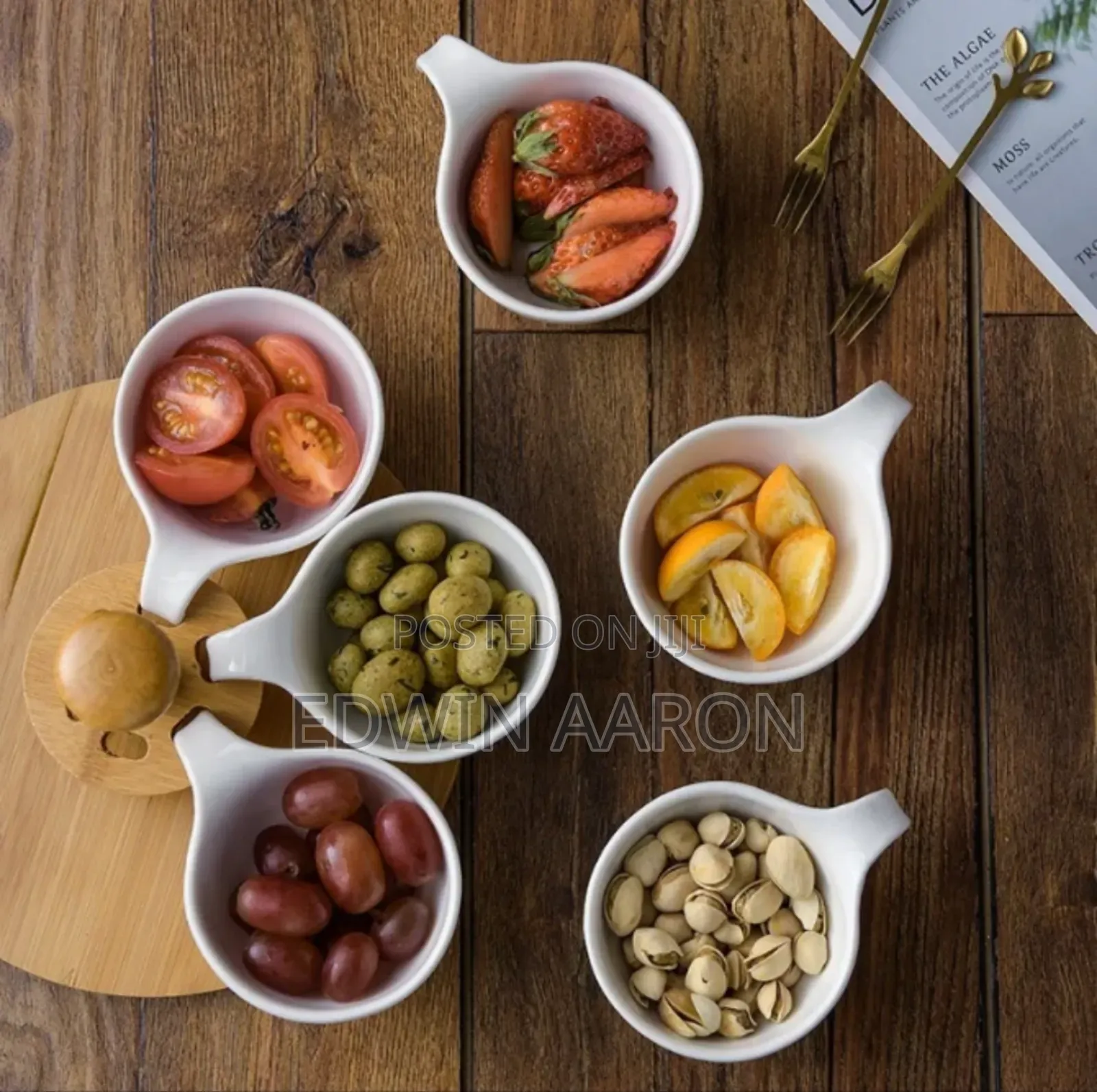 6pcs Dry Fruits Serving Bowls