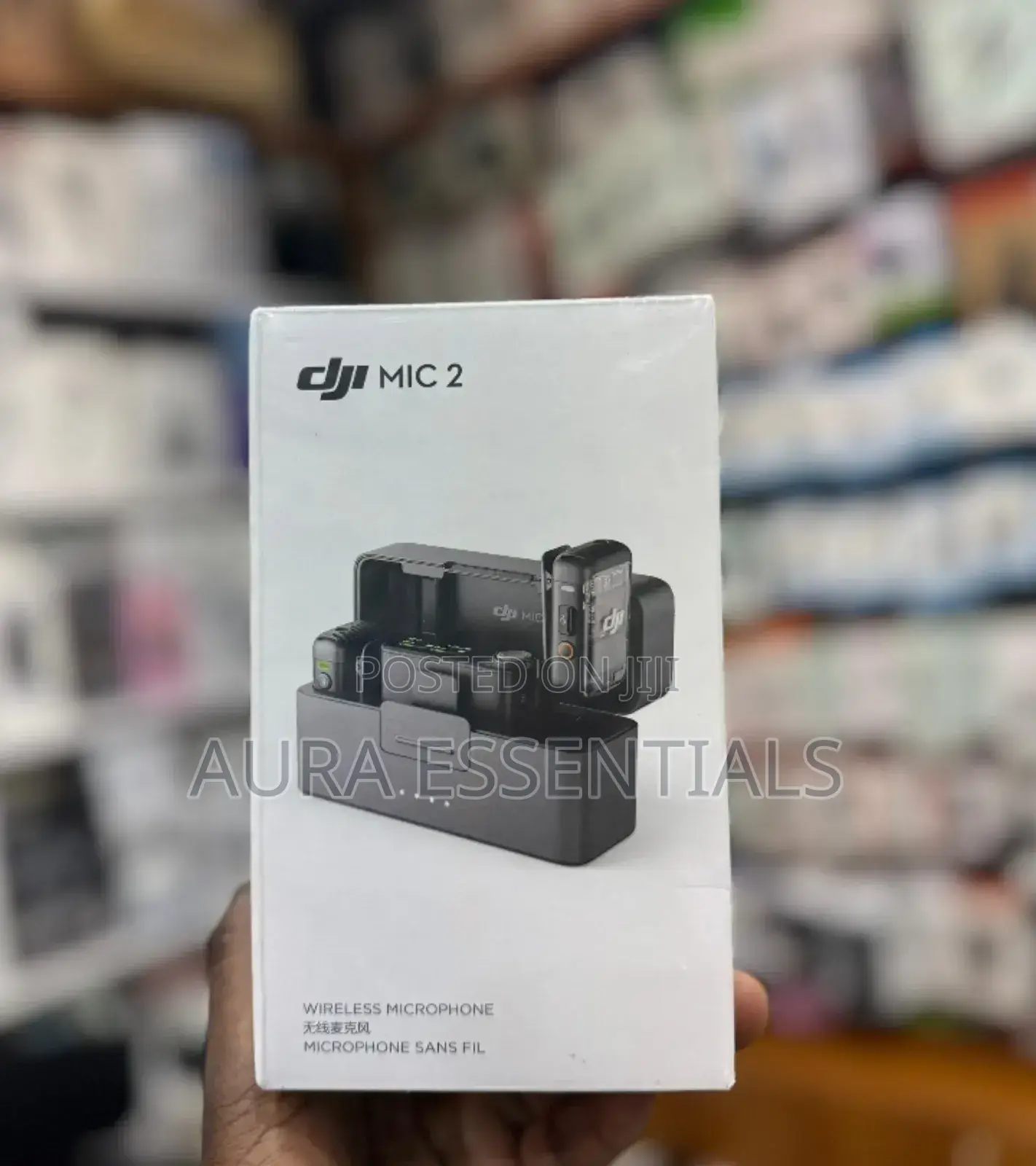 Dji Mic 2 Digital Wireless Dual Microphone Kit With Charging Case