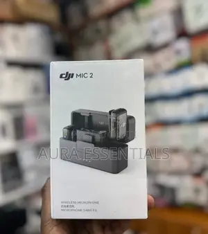 Dji Mic 2 Digital Wireless Dual Microphone Kit With Charging Case