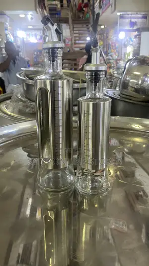 Glass and Stainless Steel Oil Dispenser Bottles 40000(500mls