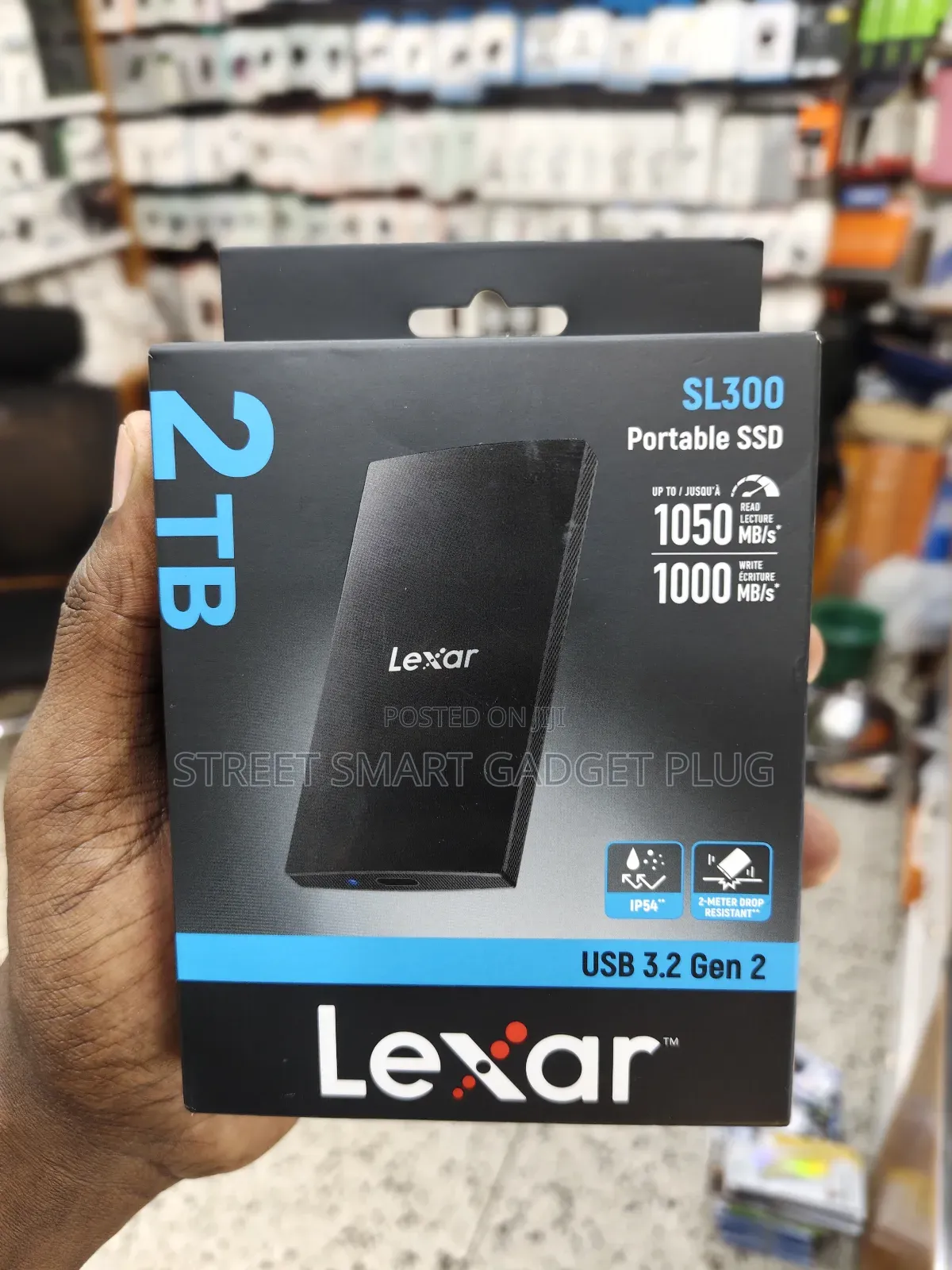 Lexar Sl300 2tb Portable SSD 3.2 Gen-2