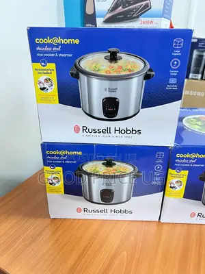 Russell Hobbs Steel Rice Cooker Steamer(Model 19750