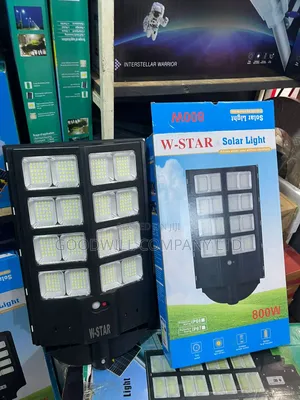 800w W-Star Solar Street Light