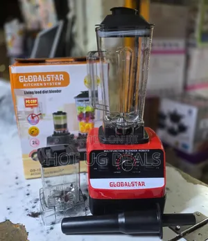 Global Star Heavy Duty Juice Commercial Blender 2 Liters 2 in 1