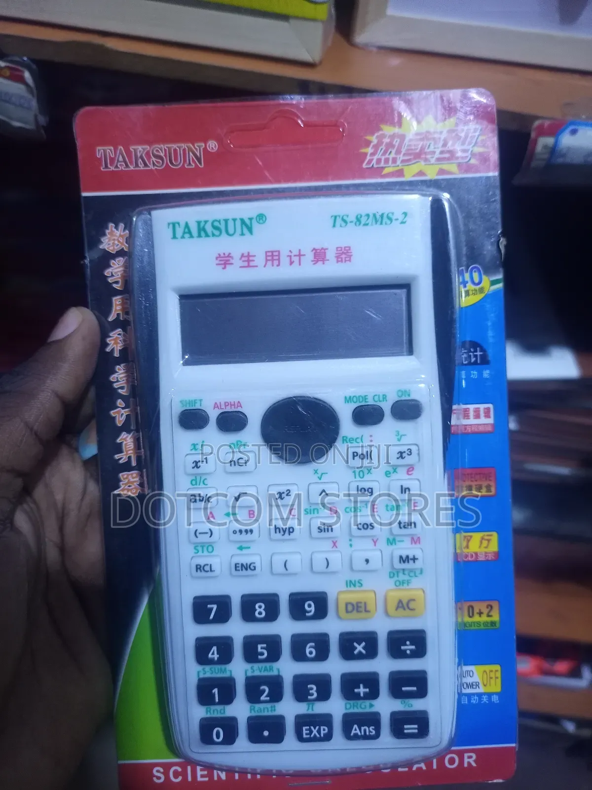 Taksun Ts-82ms-2 Scientific Calculator