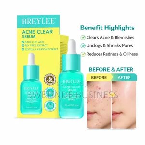 Breylee Acne Clear Serum With Salicylic Acid Tree Face Serum